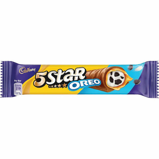 5 Star - Oreo Chocolate Bar - 42g - La Perle Sucrée