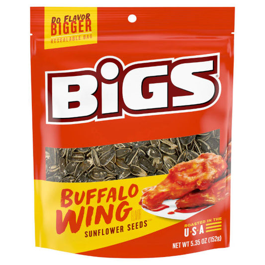 BIGS Buffalo Wing Sunflower Seeds 152g - La Perle Sucrée