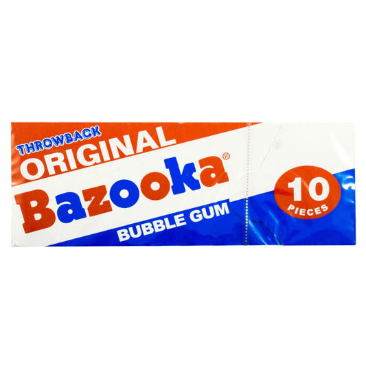 Bazooka Bubble Gum Wallet Pack 60g - La Perle Sucrée
