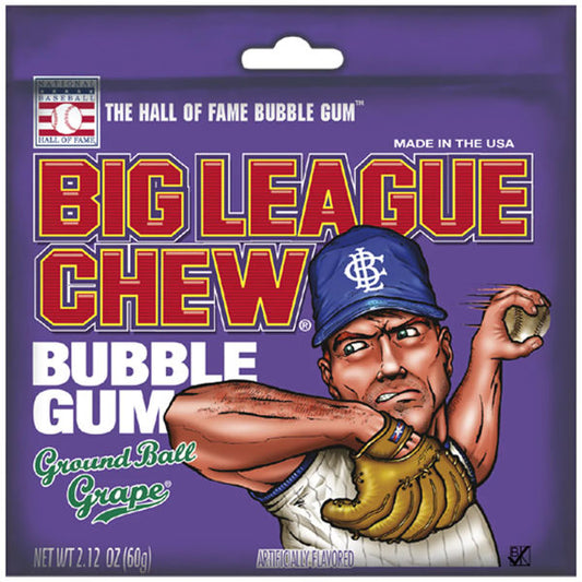 Big League Chew Grape 60g - La Perle Sucrée