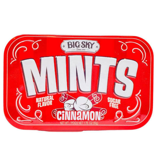 Big Sky Mints Cinnamon 50g - La Perle Sucrée