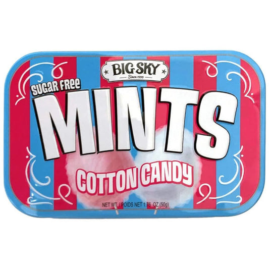 Big Sky Mints Cotton Candy 50g - La Perle Sucrée