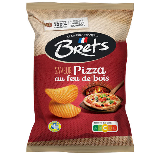Chips Bret's Pizza au feu de Bois 125g - La Perle Sucrée
