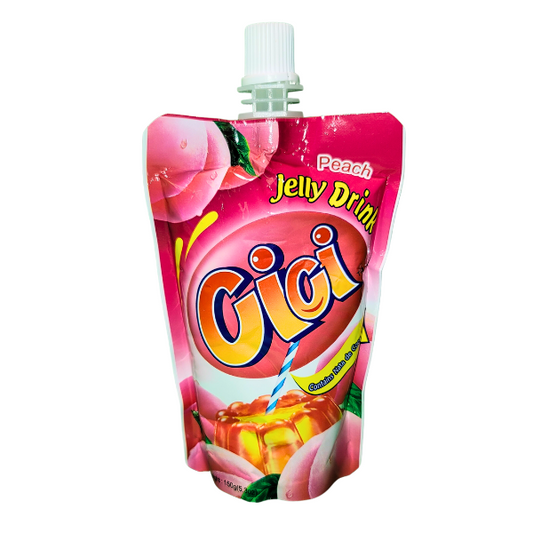 Cici Jelly Juice Peach 150g - La Perle Sucrée