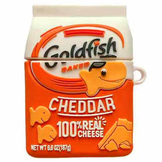 Étui de protection pour Airpods (1 & 2) Goldfish - La Perle Sucrée