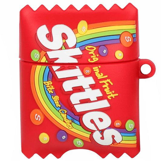Étui de protection pour Airpods (1 & 2) Skittles - La Perle Sucrée