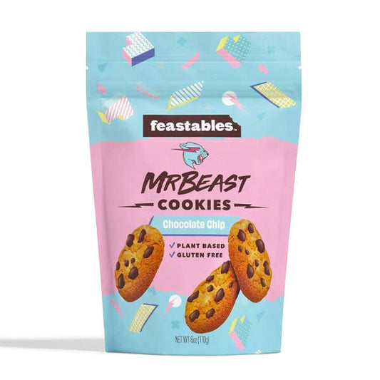 Feastables Mr.Beast Cookie Chocolate Chip 170g - La Perle Sucrée