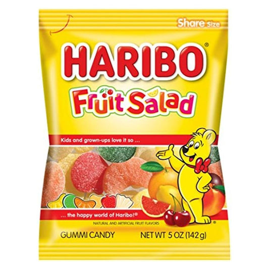 Haribo Fruit Salad Gummi 142g - La Perle Sucrée