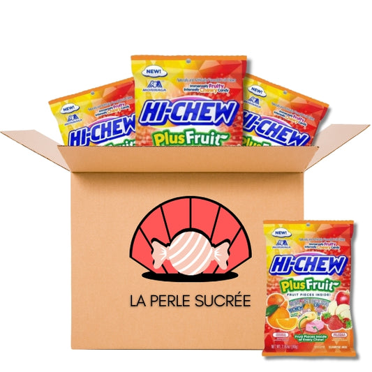 Hi-Chew Plus Fruit Mix 80g (Caisse) - La Perle Sucrée