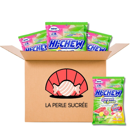 Hi-Chew Sweet & Sour Mix 90g (Caisse) - La Perle Sucrée
