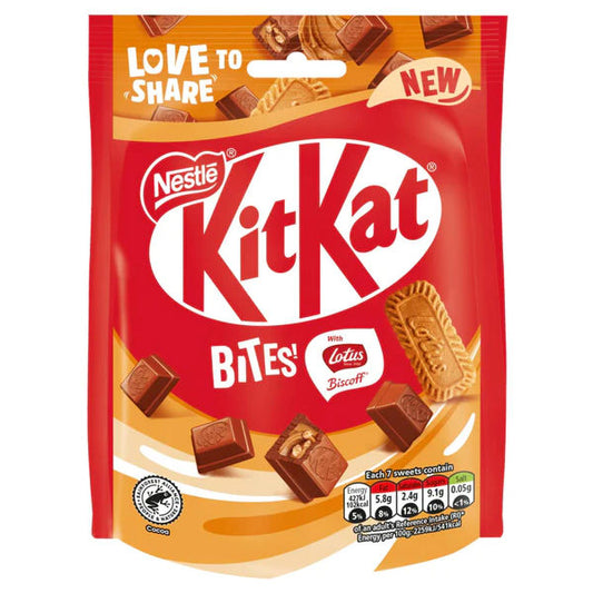 KitKat Bites Biscoff 90g - La Perle Sucrée