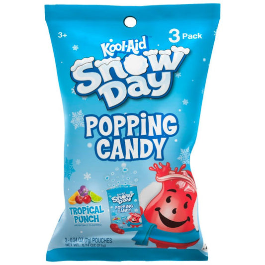 Kool-Aid Snow Day Popping Candy 3 Pack 21g - La Perle Sucrée