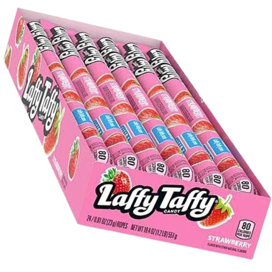 Laffy Taffy Corde Fraise 22.9g (Caisse) - La Perle Sucrée