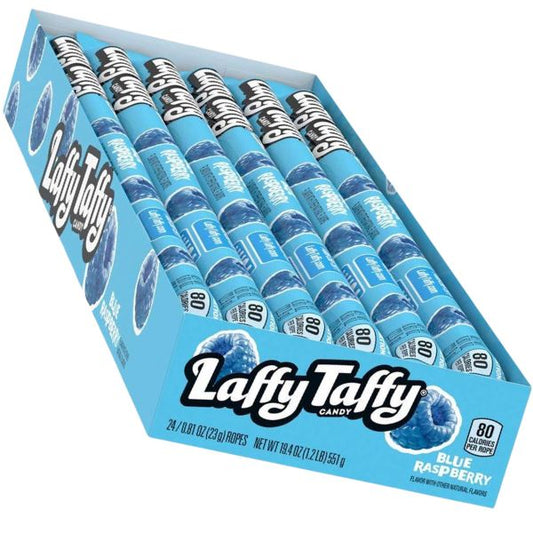 Laffy Taffy Framboise Bleu 22.9g (Caisse) - La Perle Sucrée