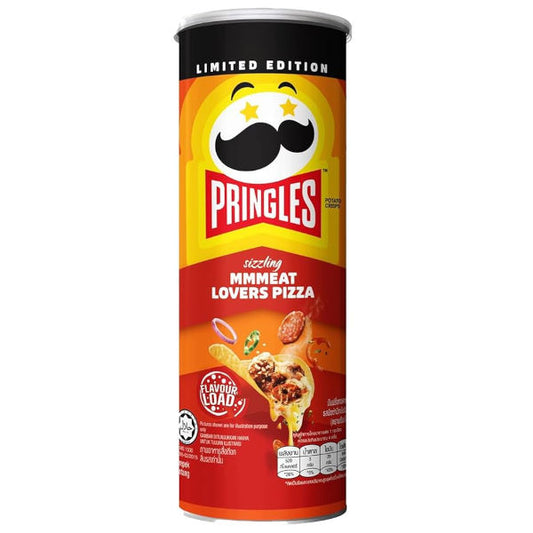 Pringle BBQ Lovers Pizza 102g - La Perle Sucrée