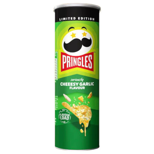 Pringles Rich Cheesy Garlic 102g - La Perle Sucrée