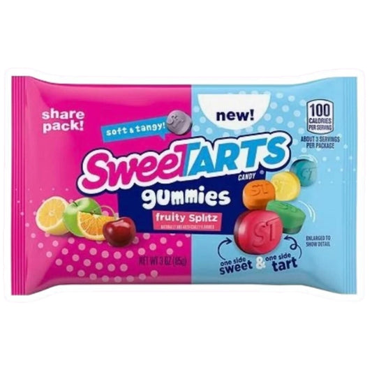 Sweetarts Gummies Fruity Splitz 85g - La Perle Sucrée