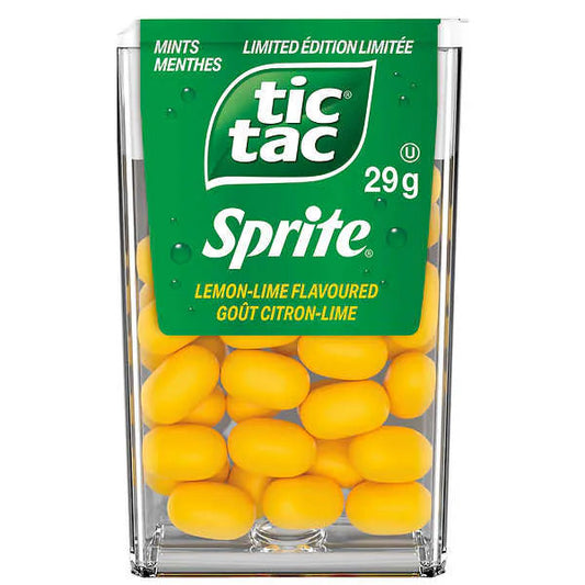 Tic Tac Sprite Mints 29g - La Perle Sucrée