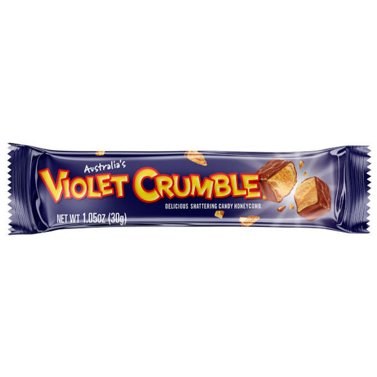 Violet Crumble Candy Bars 30g - La Perle Sucrée