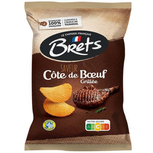 Chips Bret's Côte de Boeuf Grillée 125g - La Perle Sucrée