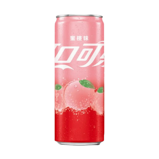 Coca-Cola Pêche 330ml - La Perle Sucrée