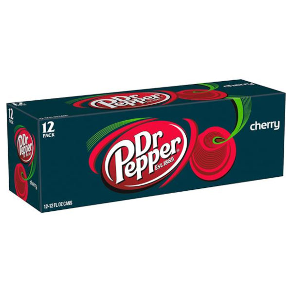 Dr Pepper Cherry 355ml (Caisse) - La Perle Sucrée