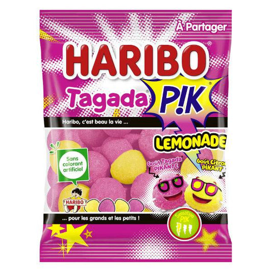 Haribo Tagada Limonade PIK 120g - La Perle Sucrée