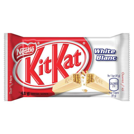 KitKat Chocolat Blanc 41g - La Perle Sucrée