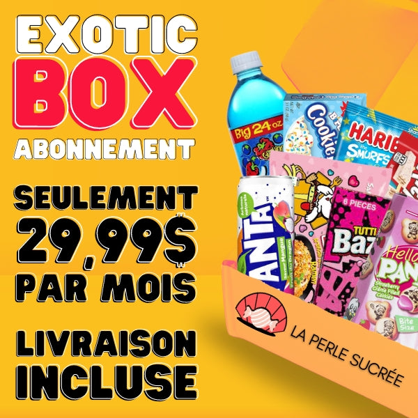 Exotic Box Abonnement - La Perle Sucrée