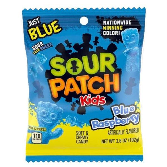 Sour Patch Kids Framboise Bleue 102g - La Perle Sucrée