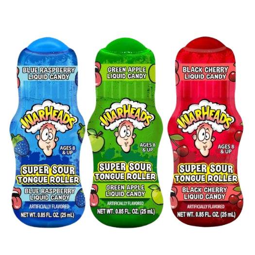Warheads Super Sour Tongue Rollers 24g