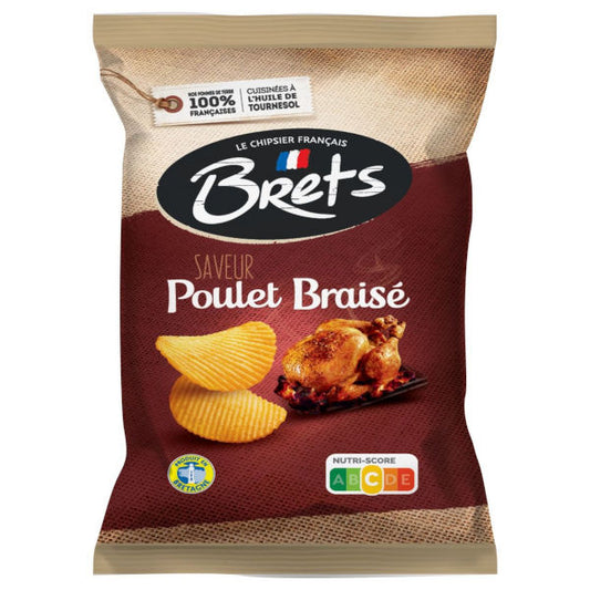 Chips Bret's Poulet Braisé 125g - La Perle Sucrée