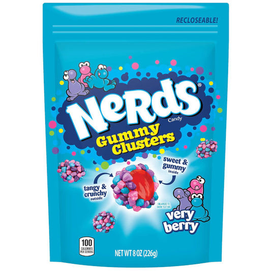 Nerds Gummy Clusters Very Berry 227g - La Perle Sucrée