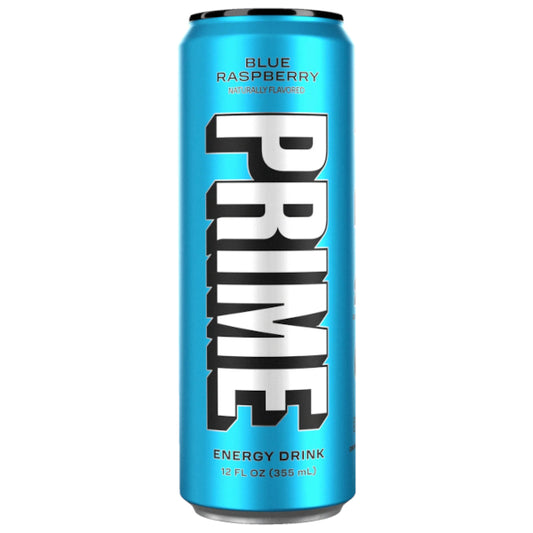 Prime Energy Drink Framboise Bleue 355ml - La Perle Sucrée