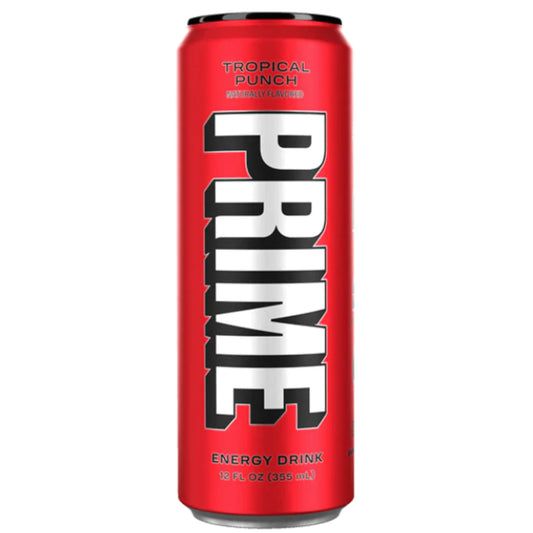 Prime Energy Drink Punch Tropical 355ml - La Perle Sucrée