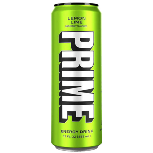 Prime Energy Drink Citron Lime 355ml - La Perle Sucrée