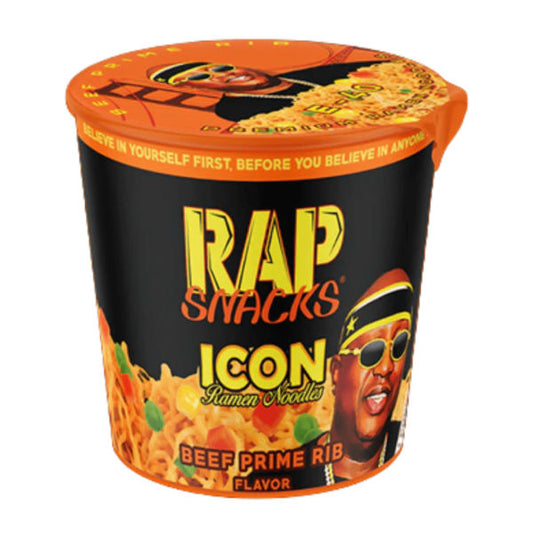 Rap Snacks Icon Ramen Boeuf Prime Rib 64g - La Perle Sucrée