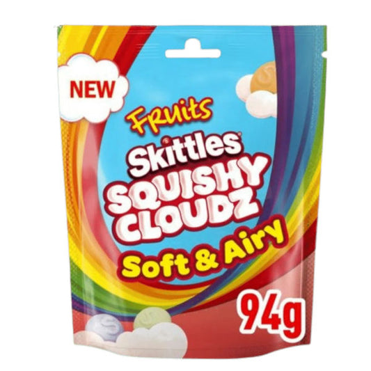 Skittles Squishy Cloudz 94g - La Perle Sucrée