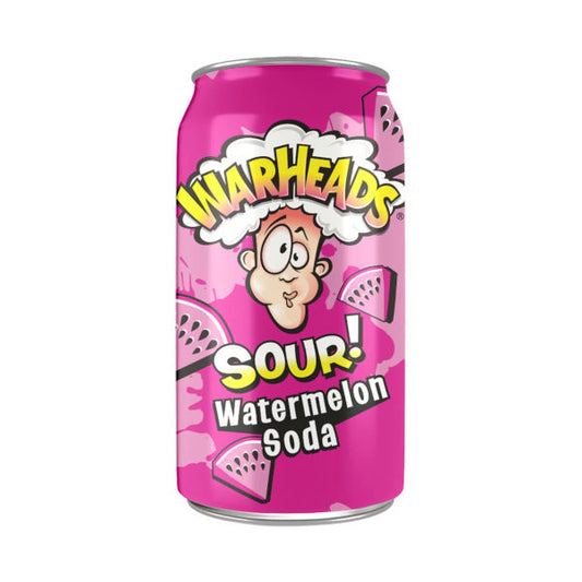 Warheads Sour Pastèque Soda 355ml - La Perle Sucrée