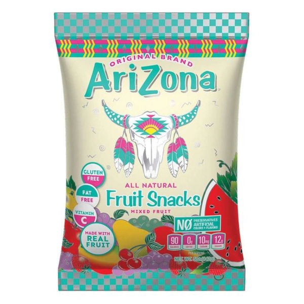 Arizona Fruit Snacks Mélangés 142g - La Perle Sucrée